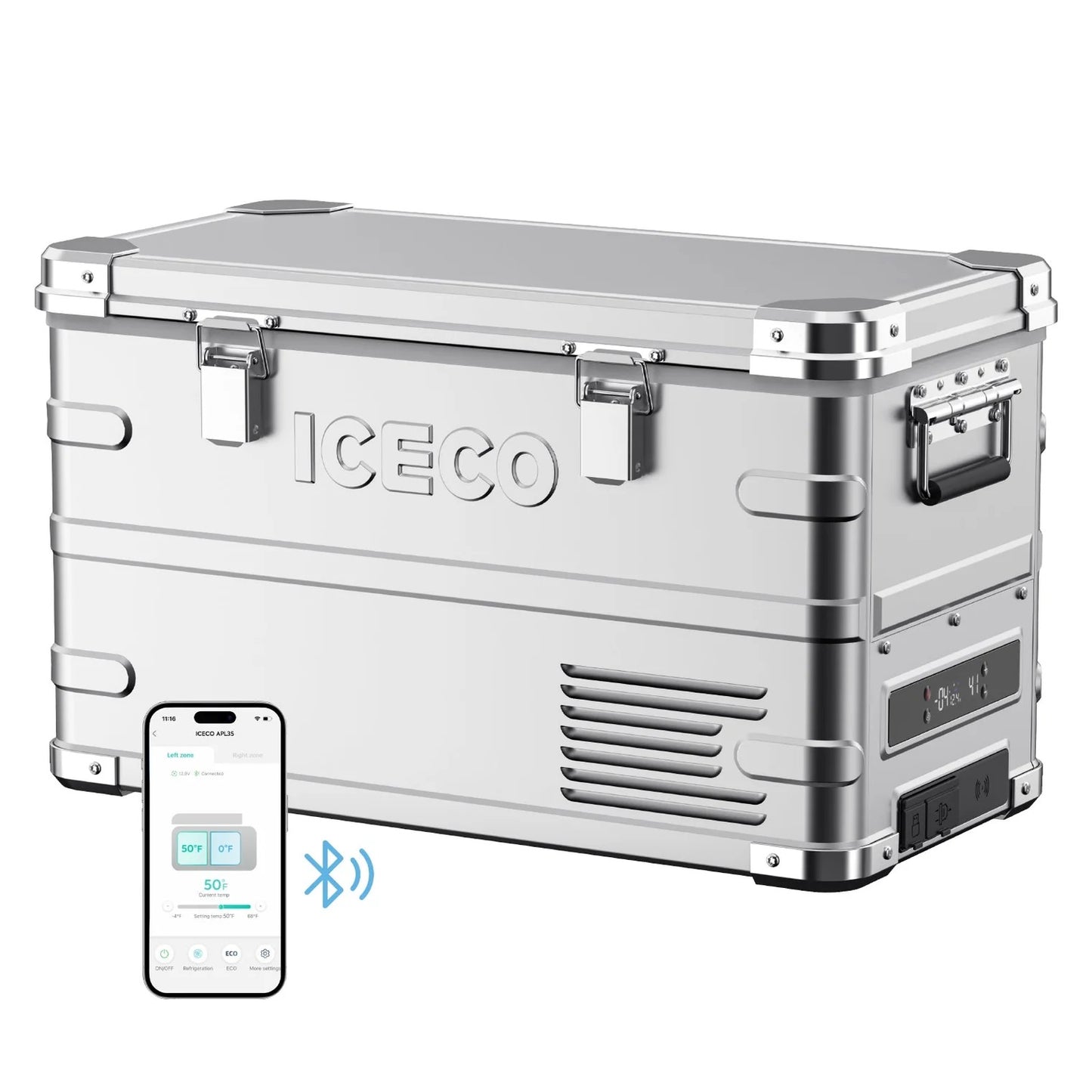 Iceco APL series Dual Zone Aluminum refrigerator/freezer
