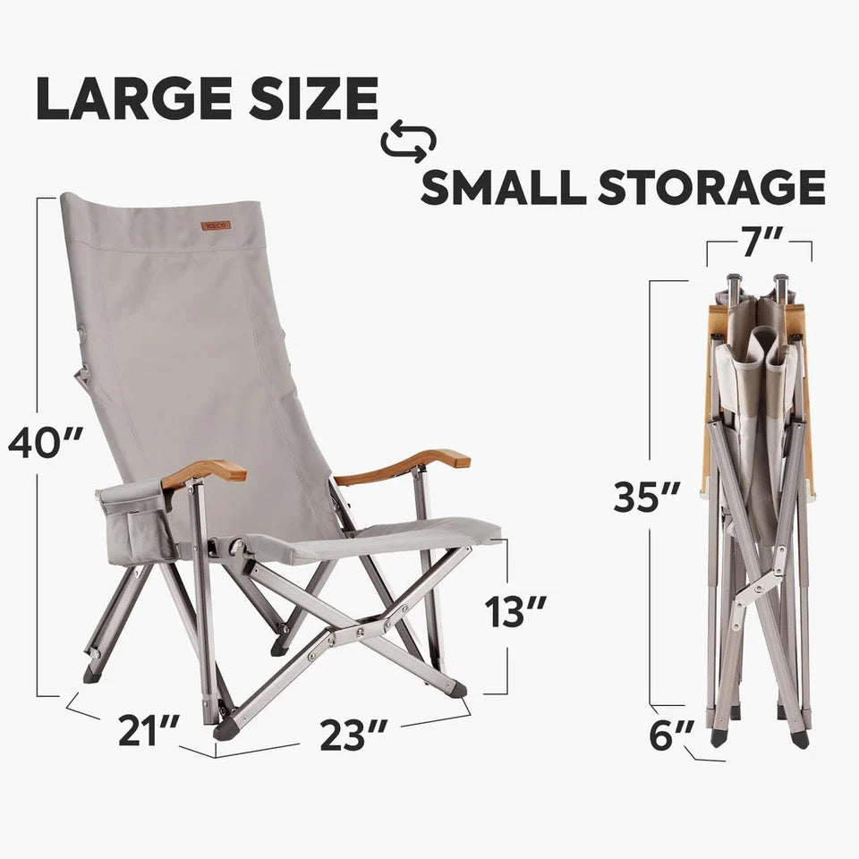 Iceco Hi1600L Folding Adjustable Camping Chair