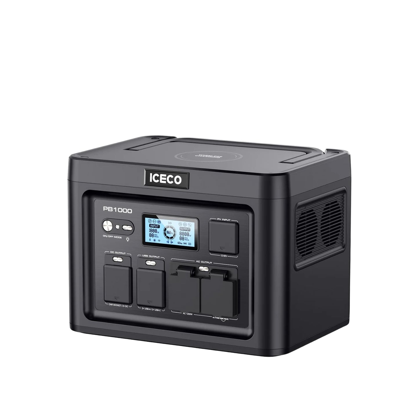 Iceco PB1000 1057wh Portable Power Station - LiFePO4 battery