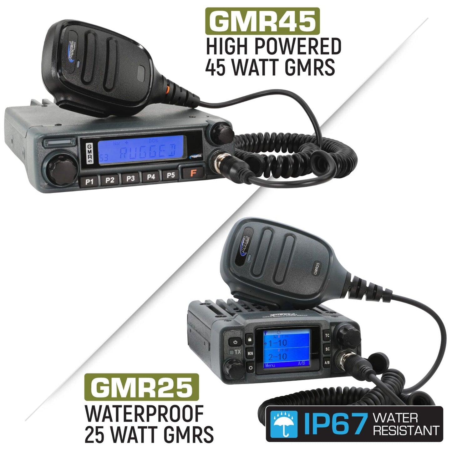 Mercedes Sprinter Van Two-Way GMRS Mobile Radio Kit