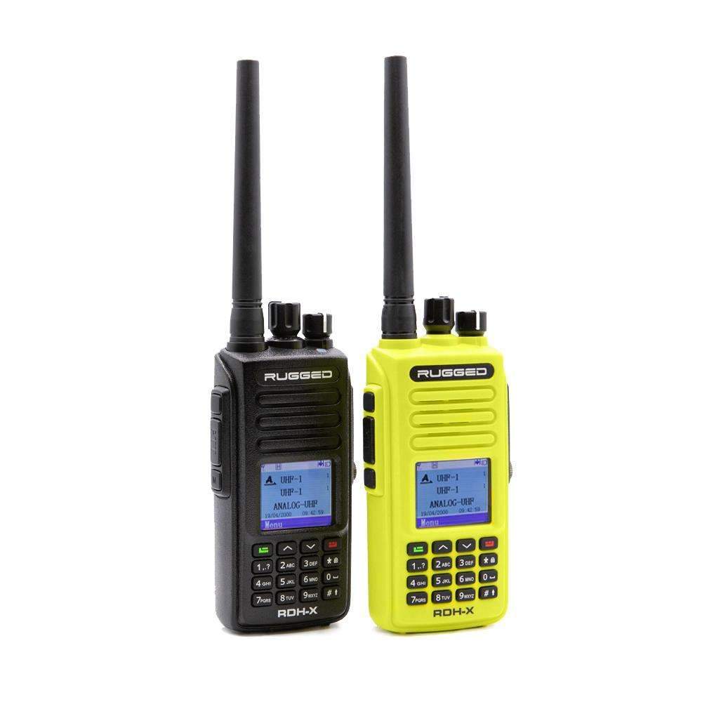 Rugged RDH-X Waterproof Business Band Handheld - Digital and Analog